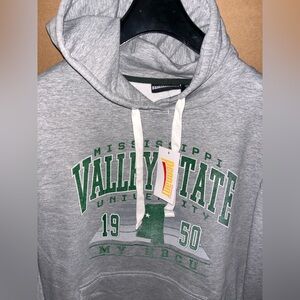 NWT Mississippi Valley State Hoodie Men’s Medium Hooded Sweatshirt RARE Pennant